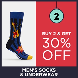Buy 2 Get 30 Off Mens Underwear And Socks | Christmas Shop