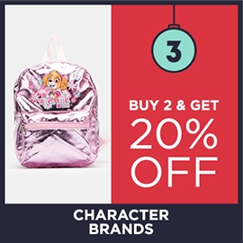 Buy 2 Get 20% Off Character Brands | Christmas Shop